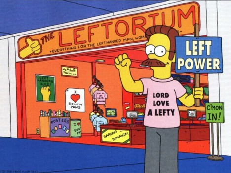 Ned Flanders och The Leftorium